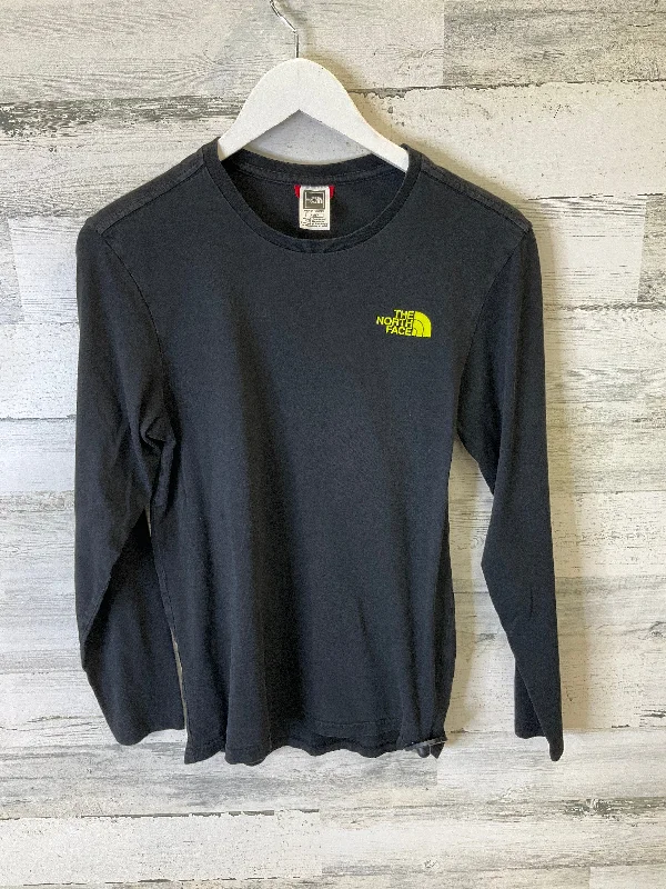 Slim fit Athletic Top Long Sleeve Crewneck By The North Face In Black, Size: Xs