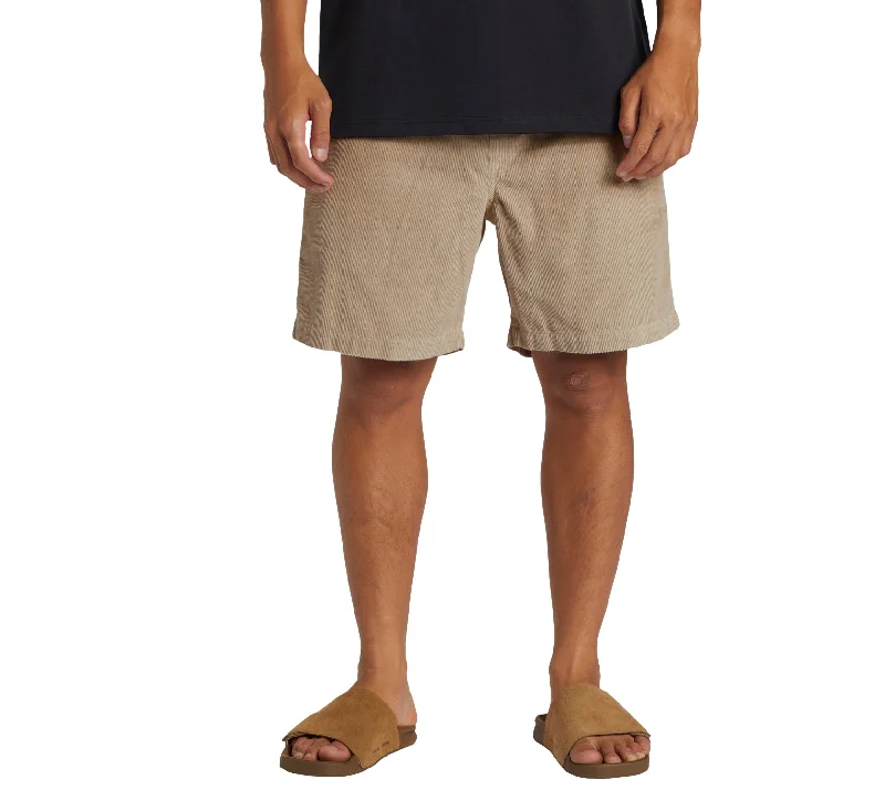 Velvet pants Quiksilver Taxer Cord Short