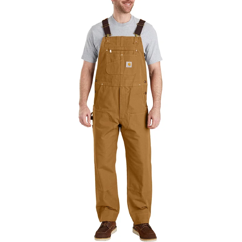 Carhartt Men's Duck Bib Overall_Carhartt Brown