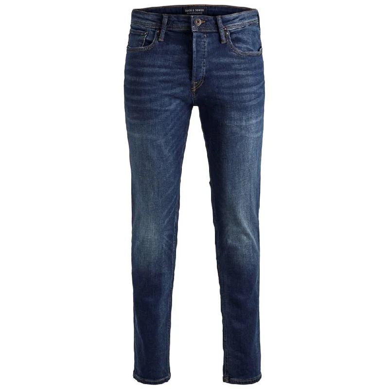 Stone-washed Jack Jones  Cotton Jeans & Men's Pant