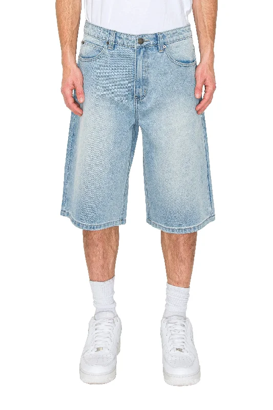 Heavy-duty pants Men's Essential Baggy Fit Denim Shorts