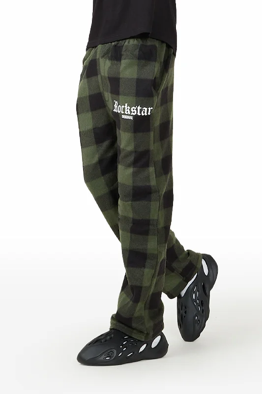 Lounge pants Nigel Green Plaid Pajamas