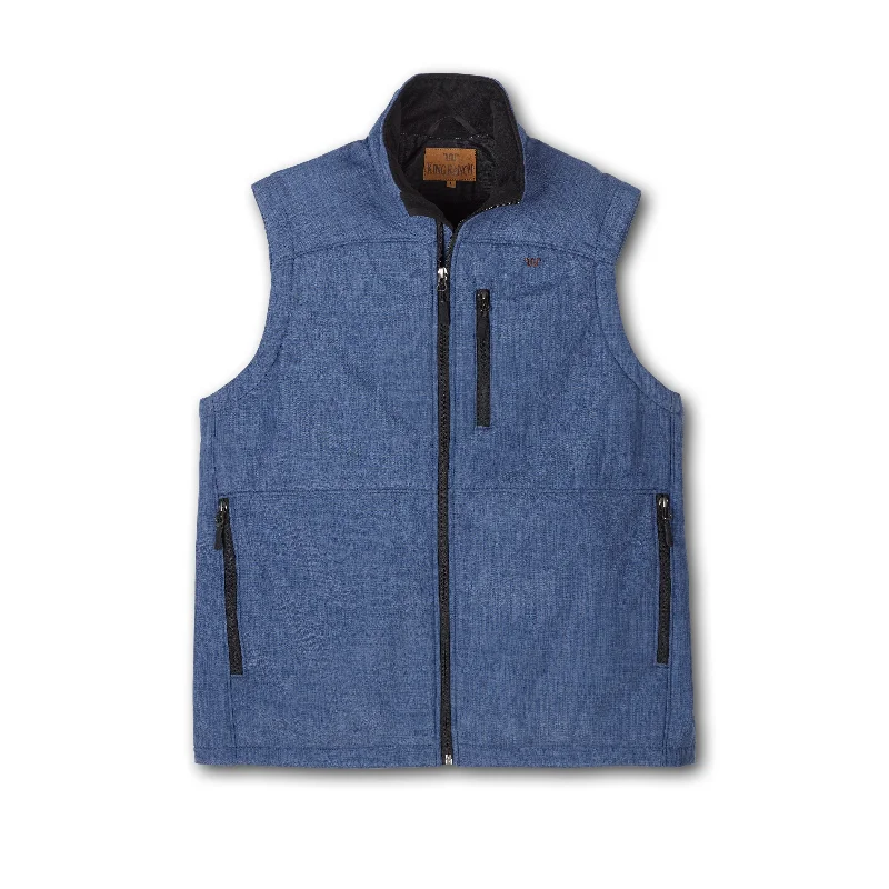 Men's Textured Bonded Poly Vest