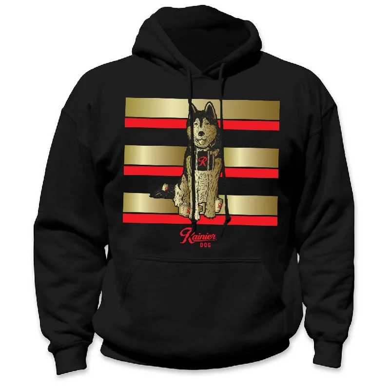 Casual Industrees Men's Rainier Dog Pullover Hoodie