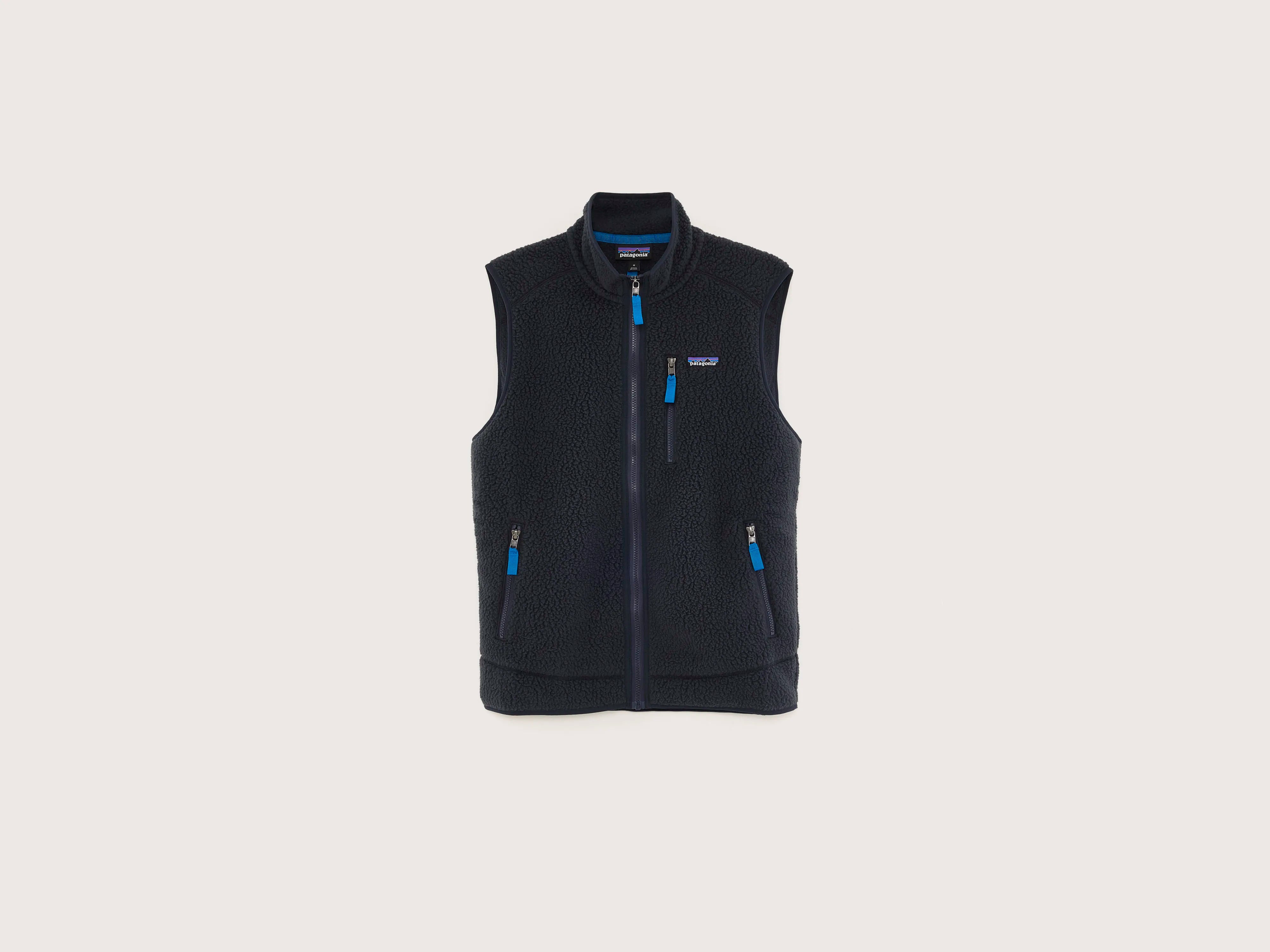 Men's Retro Pile Vest (242 / M / DARK NAVY)