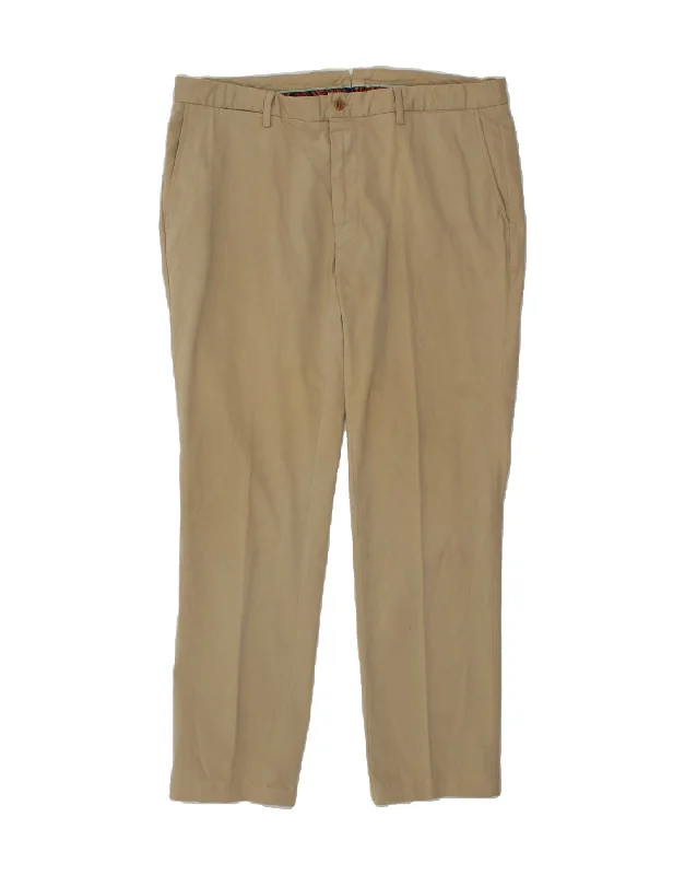 Slouchy denim GANT Mens Tailored Chino Trousers IT 56 3XL W39 L31 Beige