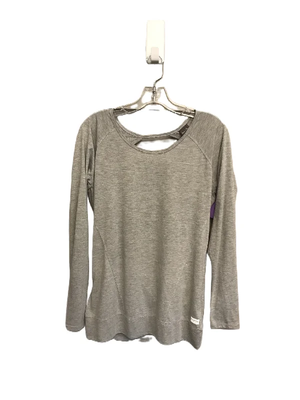 Casual style Athletic Top Long Sleeve Crewneck By Nicole Miller  Size: M