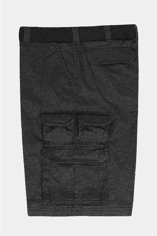 Velvet pants Essential Solid Relaxed Fit Woven Cargo Shorts