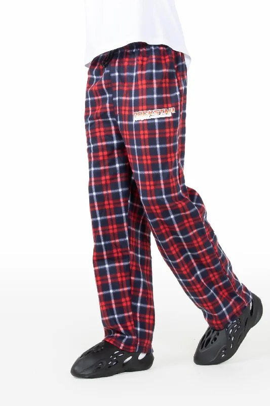 Casual jeans Nigel Red/Blue Plaid Pajamas