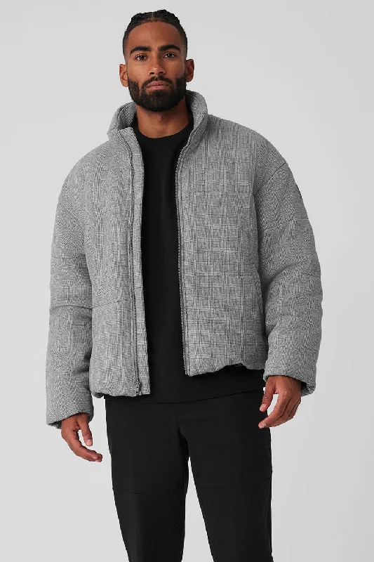 Glenplaid Colosseum Stage Puffer - Light Glenplaid