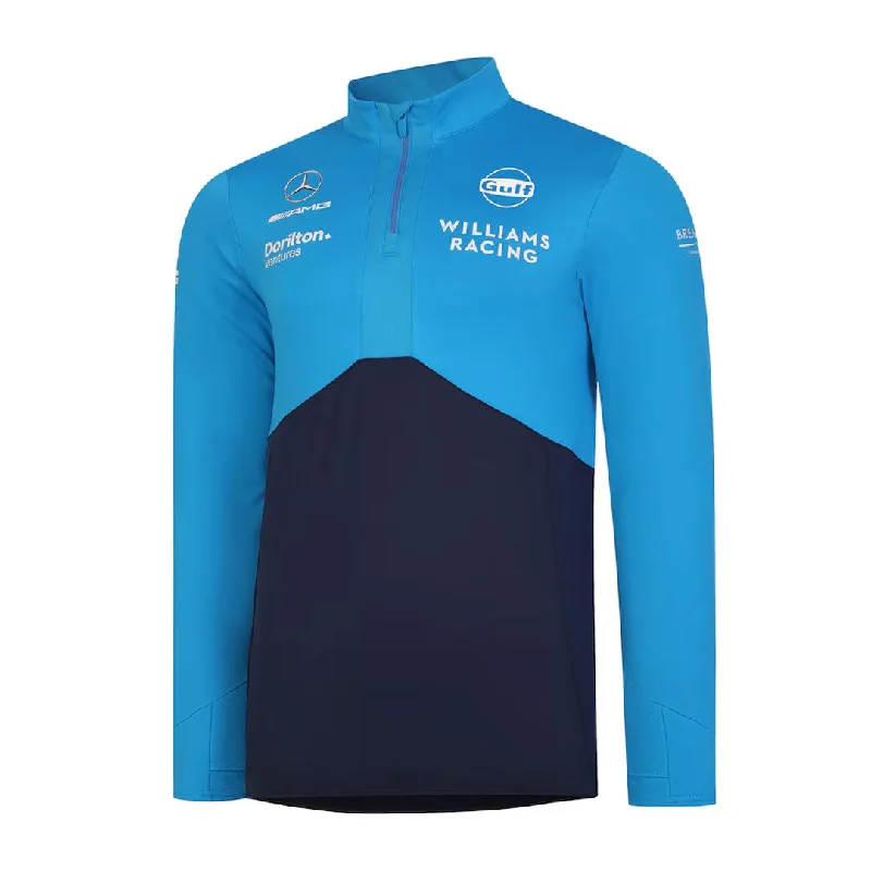 Umbro - Men's Williams Racing 2023 Team Mid Layer Top (HUUM199192U LE5)