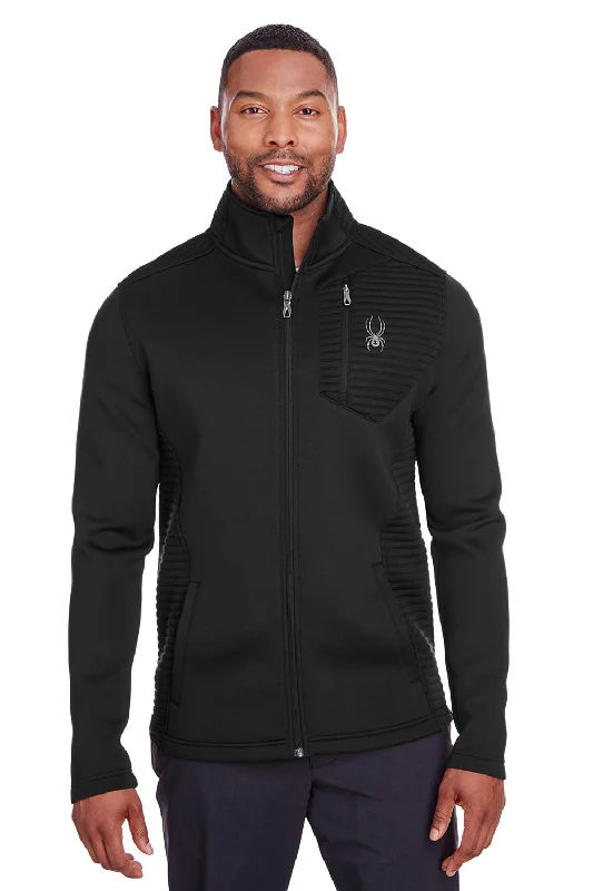 Spyder Mens Venom Full Zip Jacket - Black