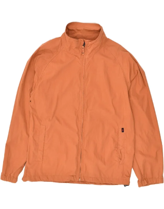 KAPPA Mens Bomber Jacket UK 40 Large Orange Cotton