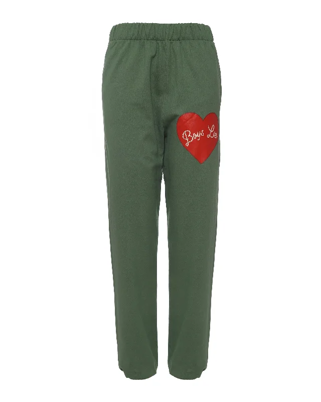 Denim trousers Green Charmer Sweatpants