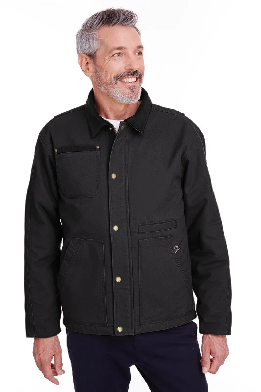 Dri Duck Mens Rambler Full Zip Jacket - Black