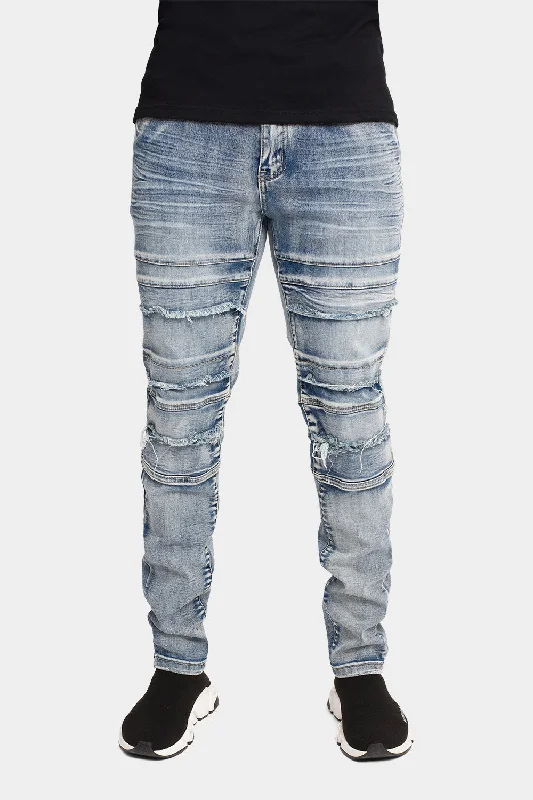 Slim-fit trousers Stacked Acid Wash Jeans