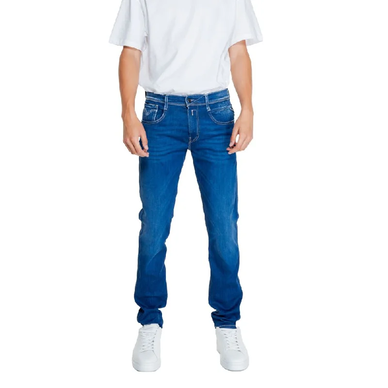 Vintage-inspired Replay  Cotton Jeans & Men's Pant