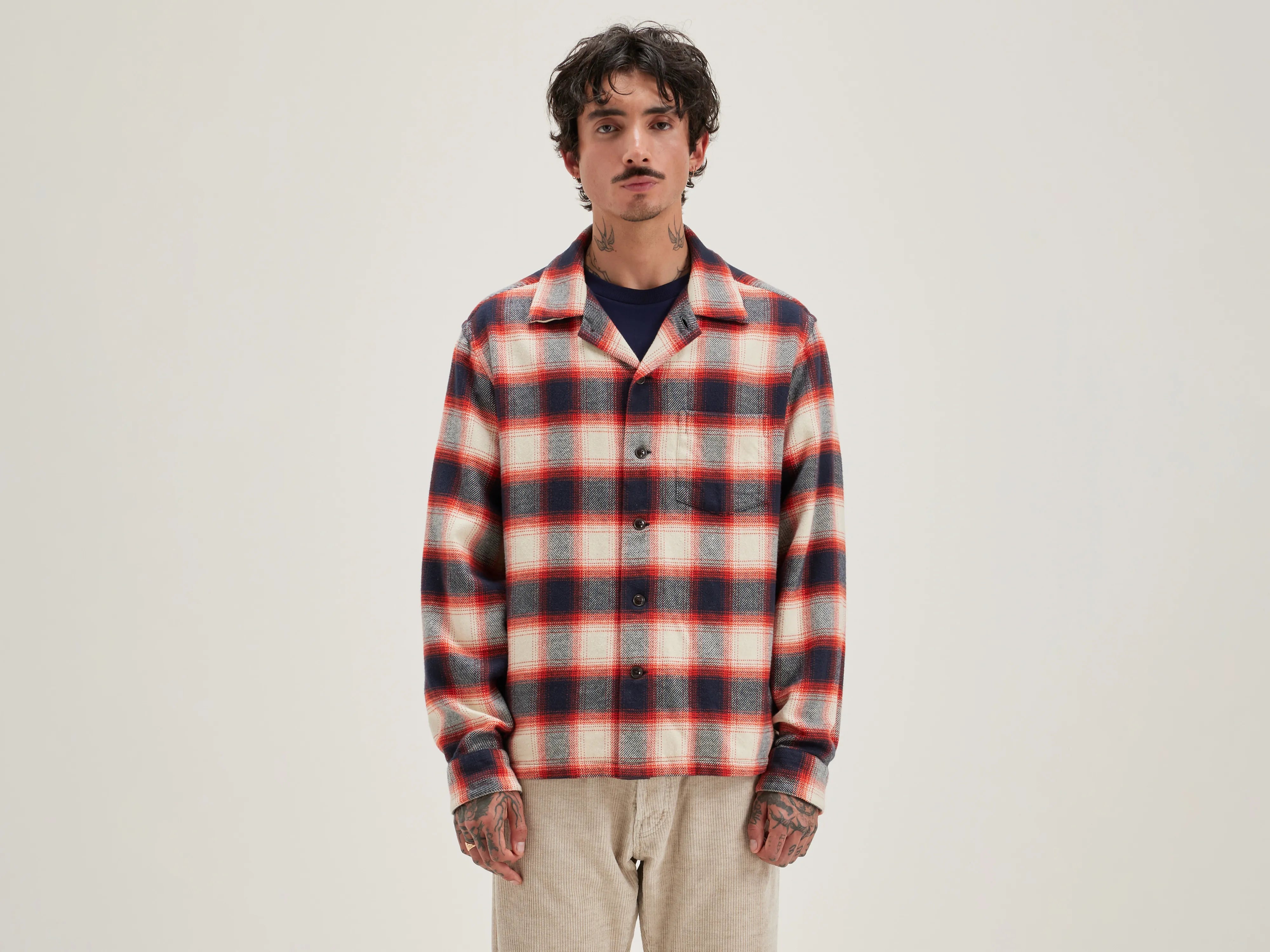 Goney checked overshirt (242 / M / CHECK G)