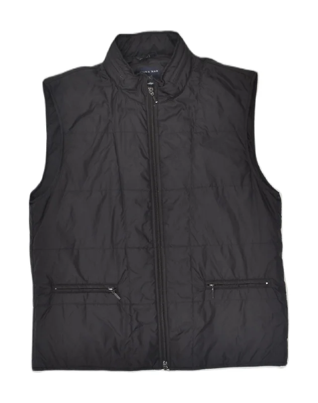 CONBIPEL Mens Padded Gilet IT 52 XL Black Nylon