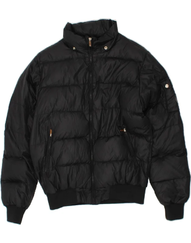 NORTH SAILS Mens Padded Jacket UK 40 Large Black Polyamide