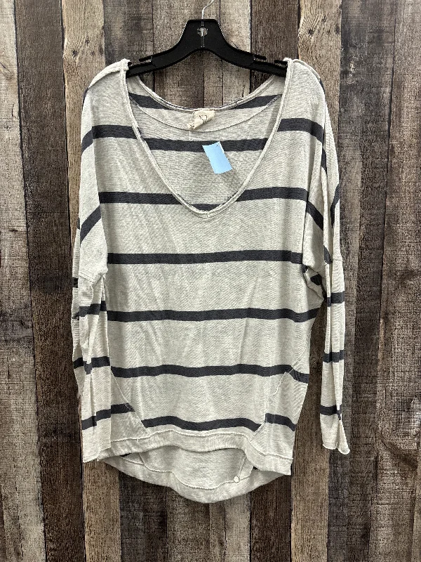 Cozy long sleeve Top Long Sleeve By We The Free In Striped Pattern, Size: S