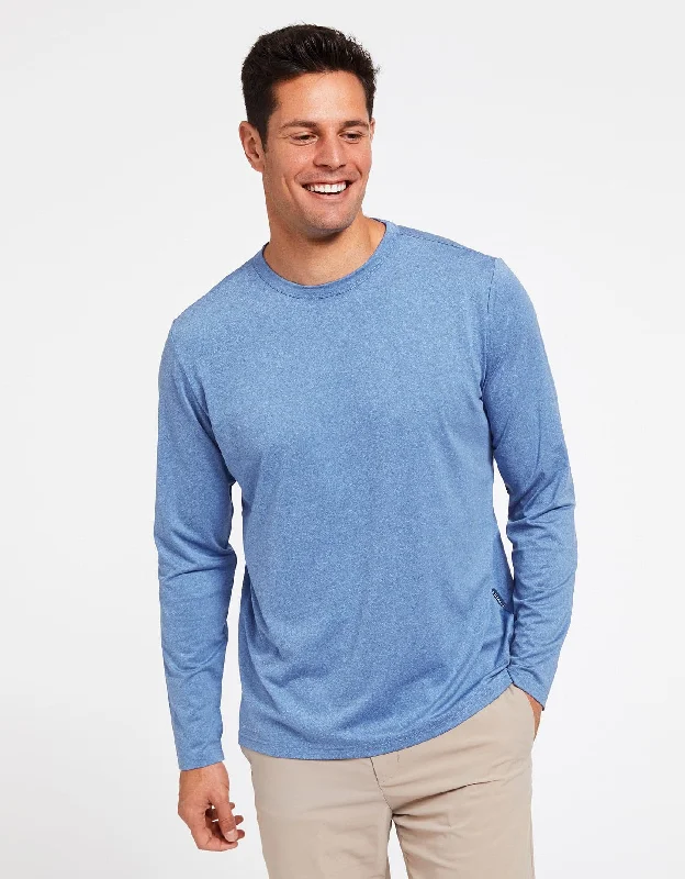 Crew neck Long Sleeve T-Shirt UPF 50+ Active Collection