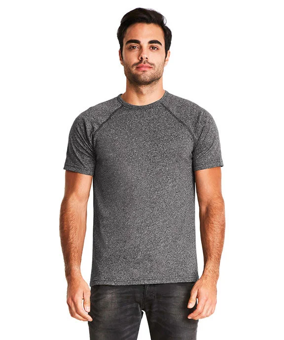 Soft-touch tee 2050 - Next Level Mens Mock Twist Short-Sleeve Raglan T-Shirt