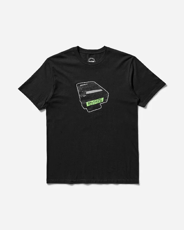 Custom print Men's Skypager T-Shirt Black