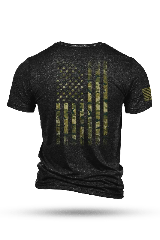 Lightweight fit American Camo - T-Shirt