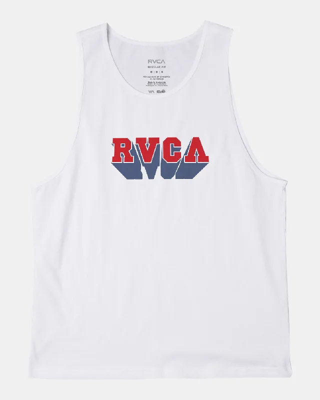 Stylish fit Impact Tank - White