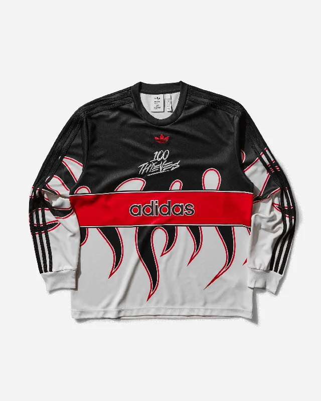 Embroidered logo 100 Thieves Longsleeve Jersey Multicolor