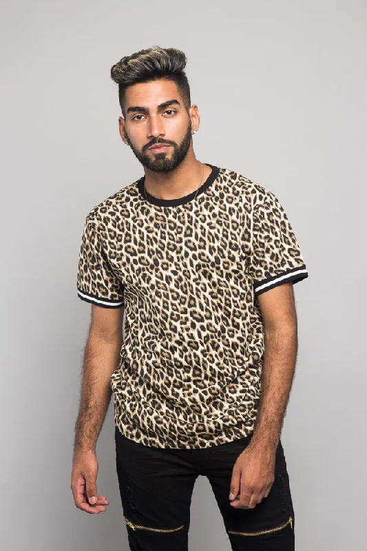 Designer print Animal Print Jersey T-Shirt