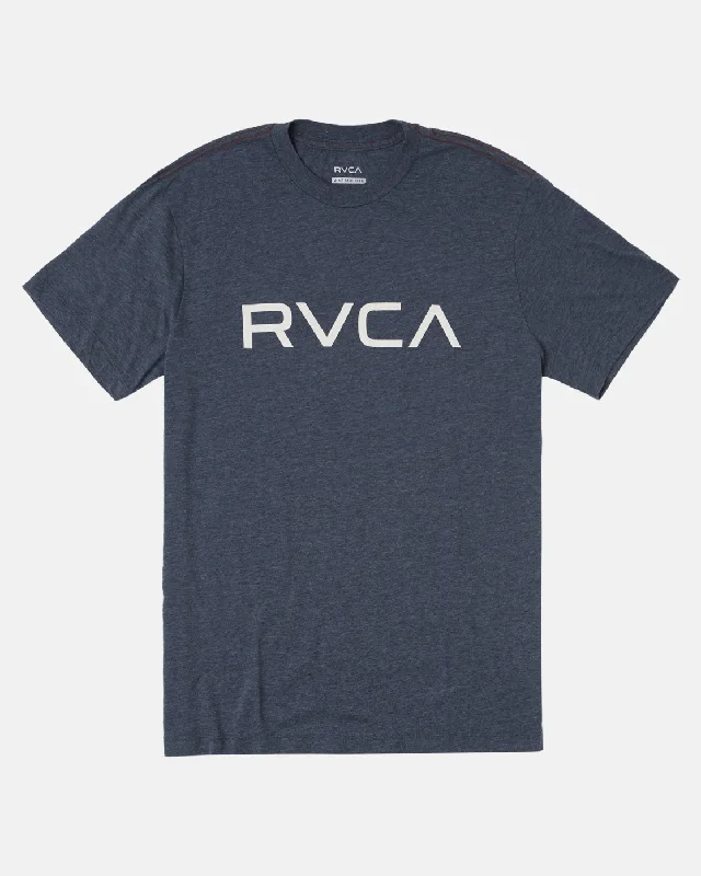 Soft cotton Big RVCA Tee - Navy Marine