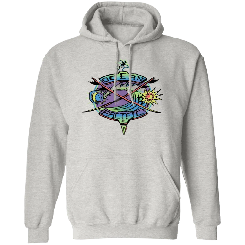 Comfortable tee Surf Crossing Neon Fleece Hoodie