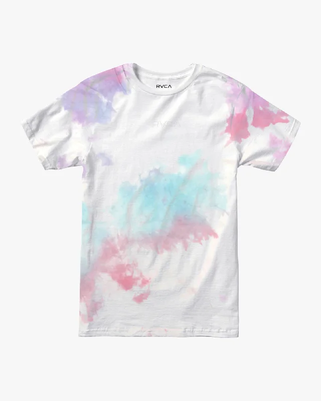 Cotton blend Small RVCA Tie-Dye Tee - White Tie Dye