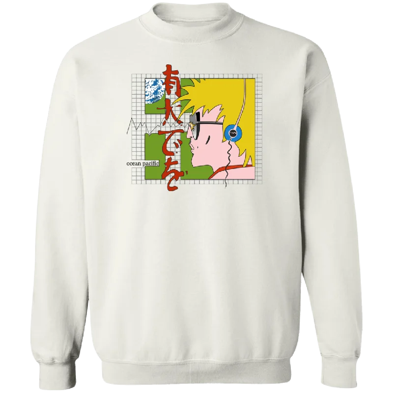 Bold graphic Pay Heed Crew Sweatshirt