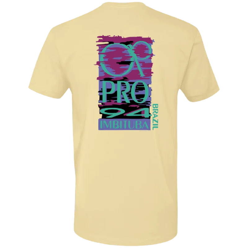 Textured fabric OP Pro 1994 Brazil Flip Print Short Sleeve Tee