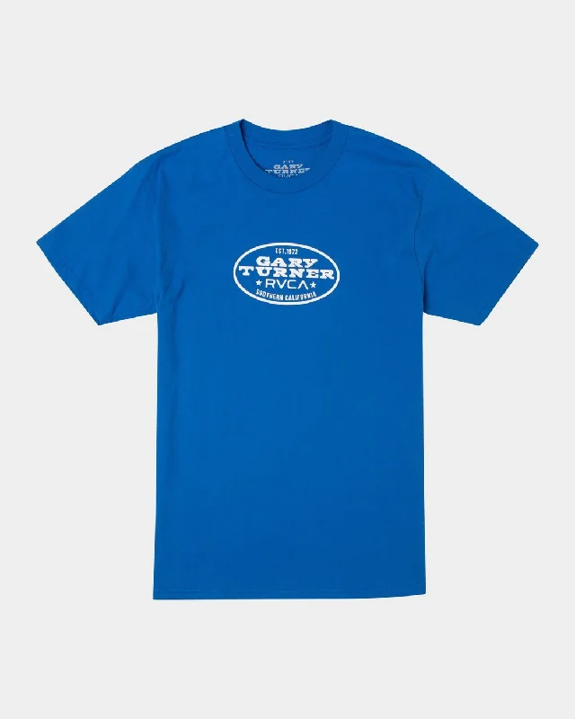 Premium cotton Gary Turner Tee - Royal