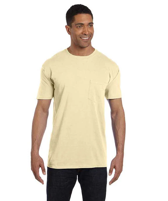 Custom logo  6030CC - Comfort Colors Adult Heavyweight RS Pocket T-Shirt