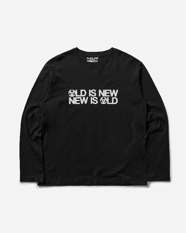 Iconic logo Grailed Longsleeve T-Shirt Black