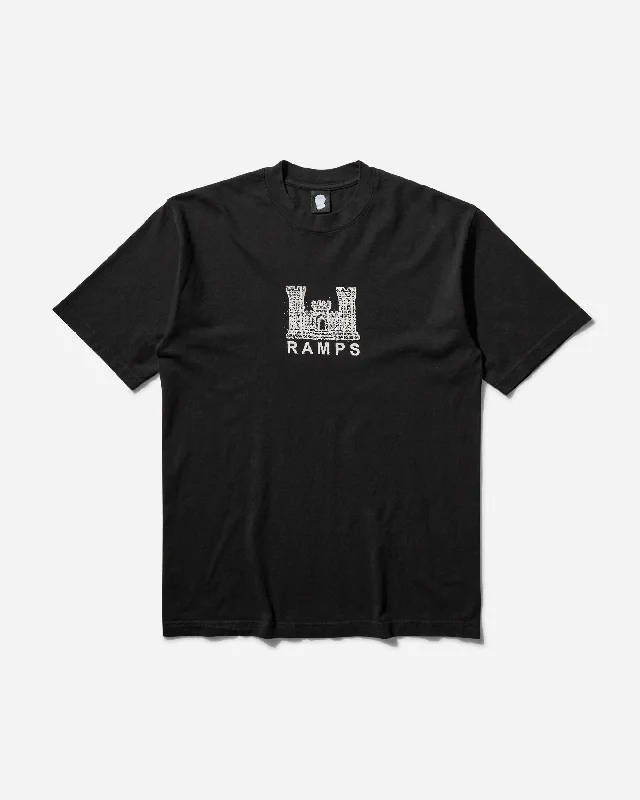 Fashion tee Men's Castle T-Shirt Black