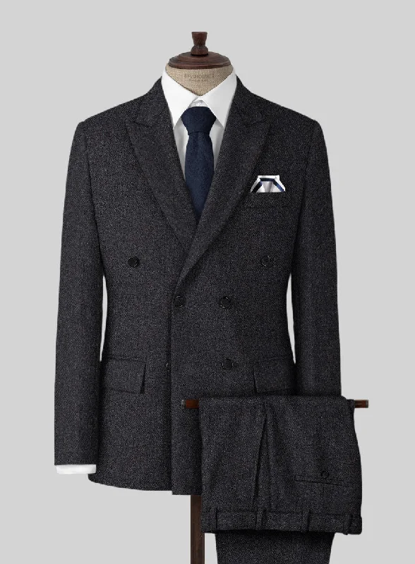 Slim-fit Highlander Charcoal Tweed Suit