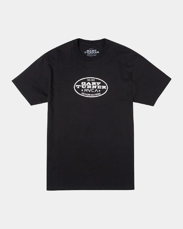 Long sleeve Gary Turner Tee - Black