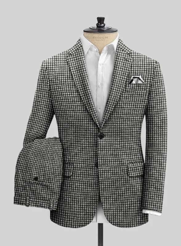 Relaxed Sartori Trinidad BW Check Soft Tweed Suit