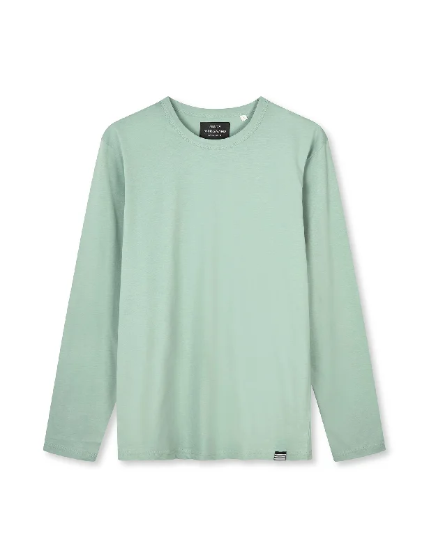 Plain tee Organic Thor Tee LS, Jadeite