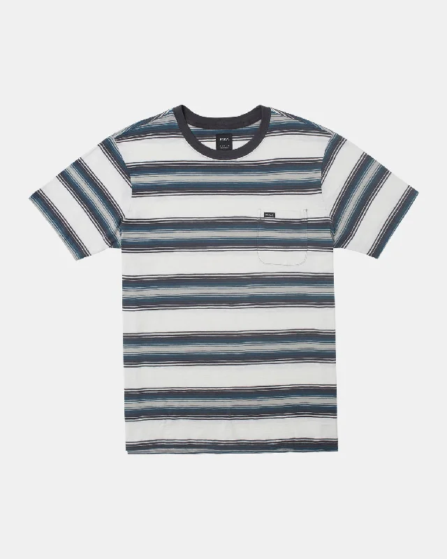 All-season tee Polanco Stripe Tee - Antique White