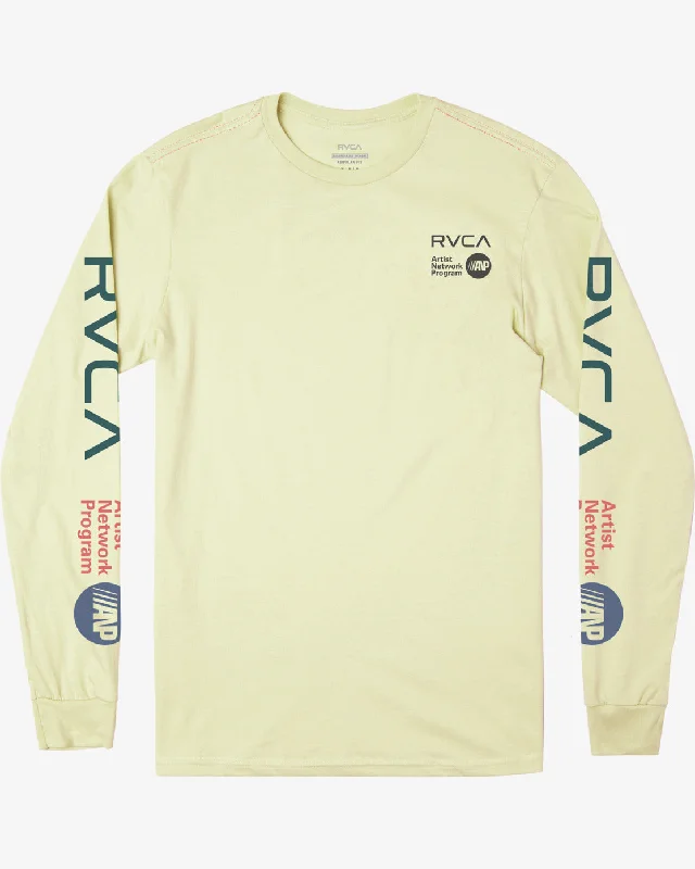 Plain tee ANP Long Sleeve Tee - Celery