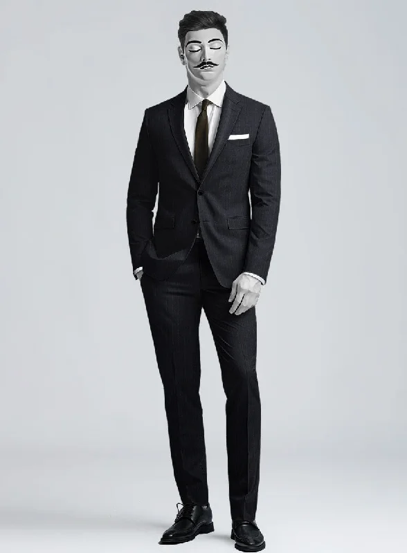 Hybrid Italian Wool Metallo Suit