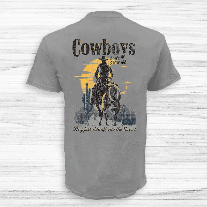 Casual graphic Sunset Cowboy