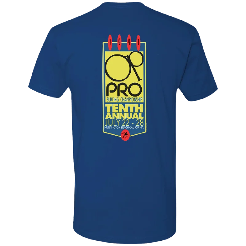 Comfortable tee OP Pro 1991 Flip Print Short Sleeve Tee